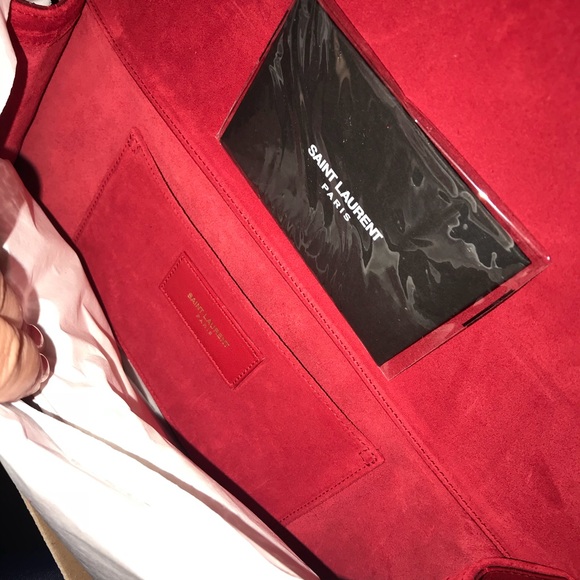 Saint Laurent CLASSIC Y CLUTCH  LEATHER,BNIB - Picture 4 of 8